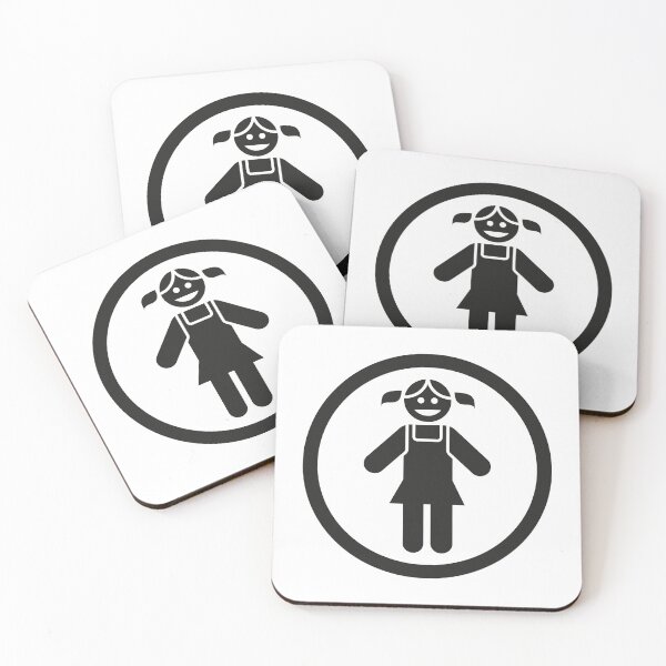 Item preview, Child girl gender pictogram icon. Ideal for catalogs, newsletters and institutional material designed and sold by LucianoCosmo.