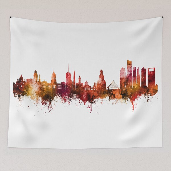 Item preview, Buenos Aires Argentina Skyline designed and sold by ArtPrints.