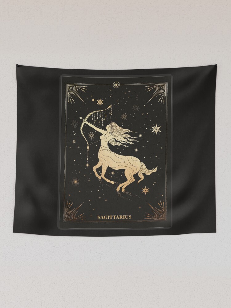 Sagittarius Zodiac Sign Tapestry for Sale by noveltiko Redbubble