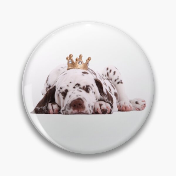 Item preview, Dalmatian puppy with crown designed and sold by JeanettesPets.