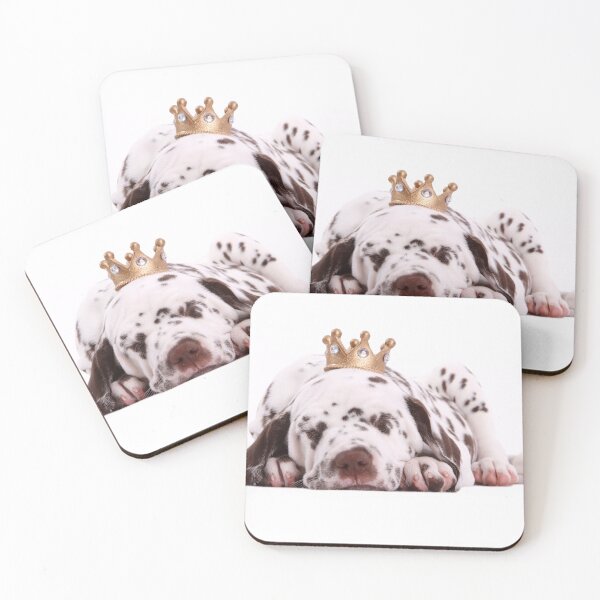 Item preview, Dalmatian puppy with crown designed and sold by JeanettesPets.