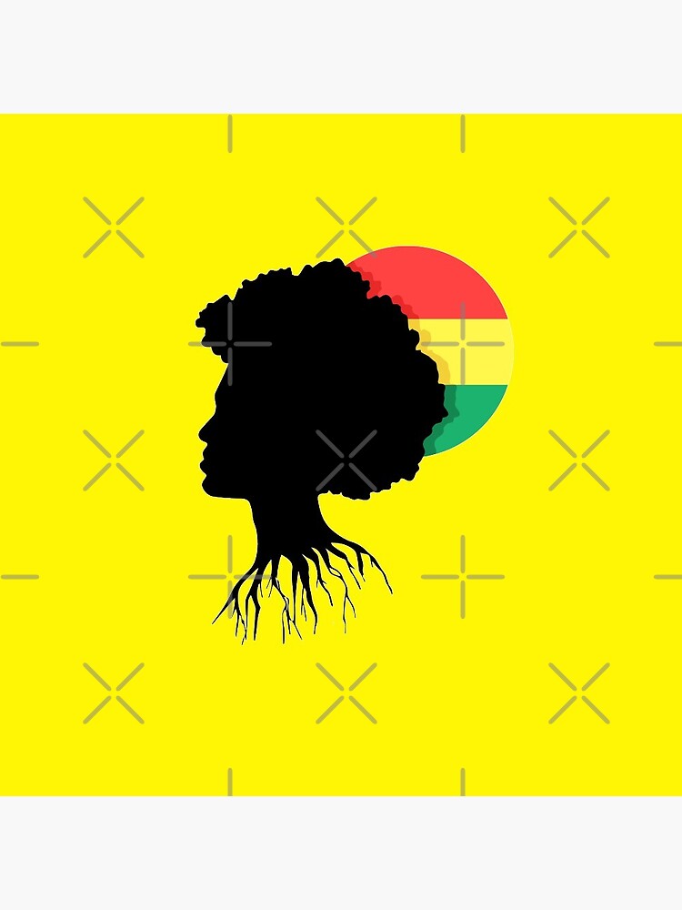 Rasta Dreads Reggae Roots Empress Ethiopian Flag by thespottydogg