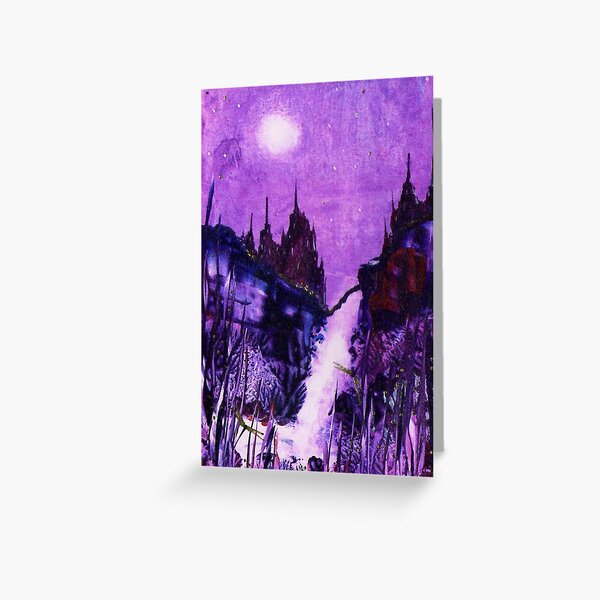Castles in the Pink Greeting Card