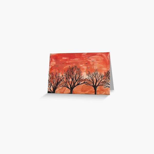 Sunset Greeting Card