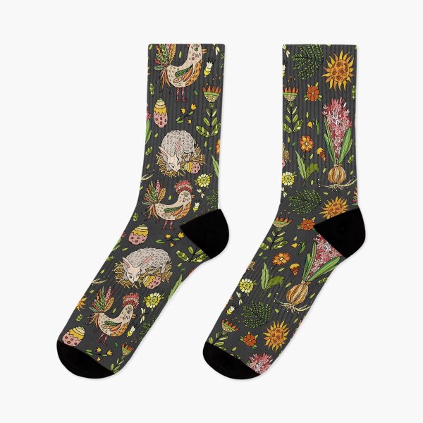Item preview, Ethnic Easter pattern on a dark background designed and sold by Elsbet.