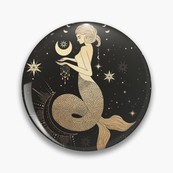 Item preview, Capricorn Zodiac Sign Gold Foil designed and sold by noveltiko.