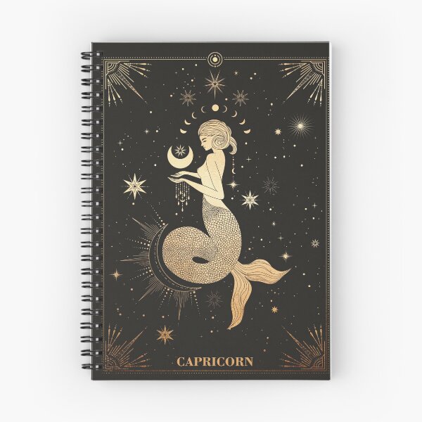 Item preview, Capricorn Zodiac Sign Gold Foil designed and sold by noveltiko.