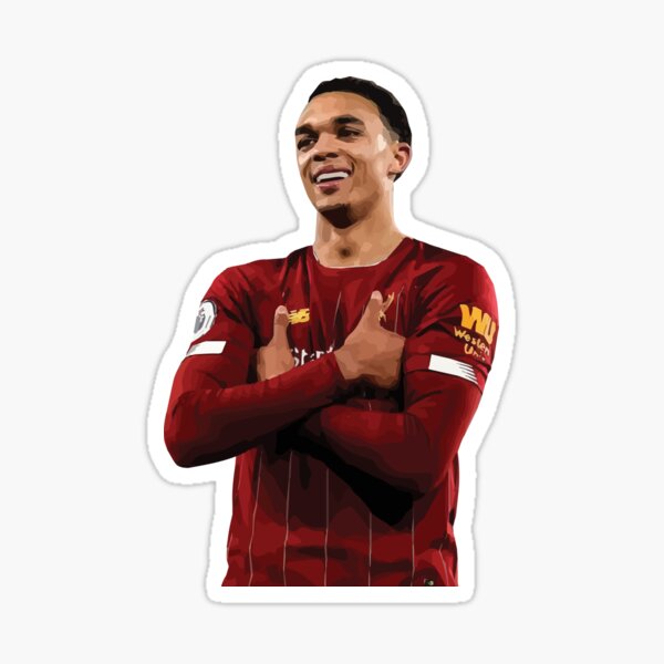 Oeuvre de célébration de Trent Alexander-Arnold Mbappe Sticker