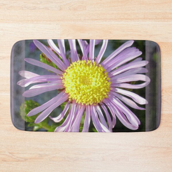 Item preview, Close Up Lilac Aster With Bright Yellow Centre designed and sold by taiche.