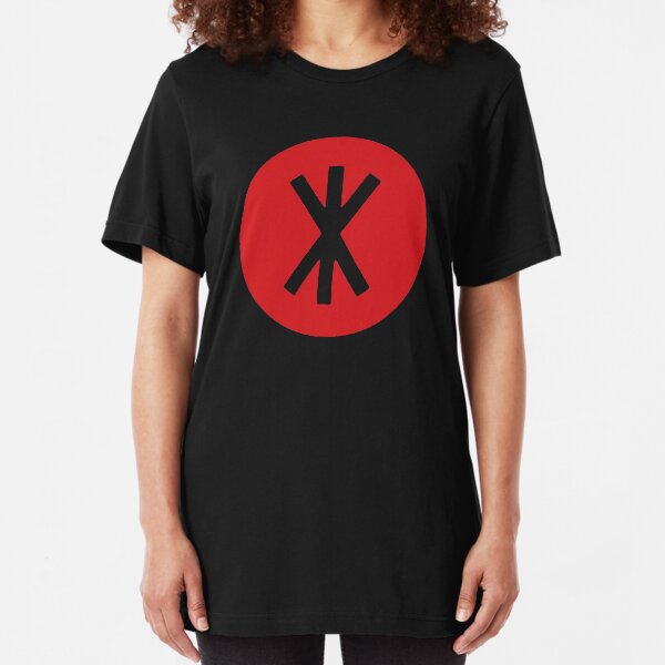 KAMP KIKAKEE !! Slim Fit T-Shirt