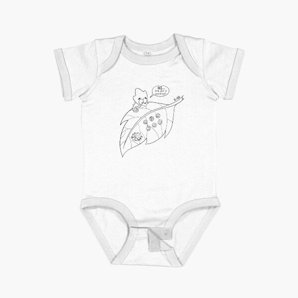 Raindrop Short Sleeve Baby One-Piece