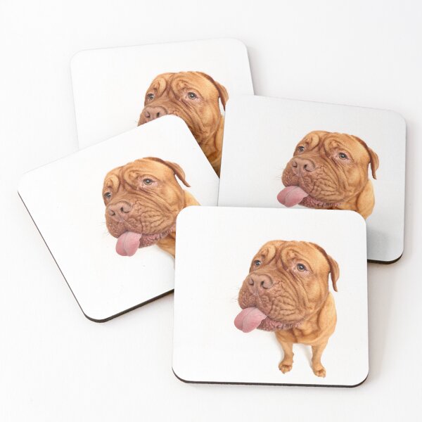 Item preview, funny fisheye mastiff designed and sold by JeanettesPets.