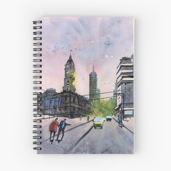 Item preview, Melbourne Town Hall designed and sold by darrenyeoart.