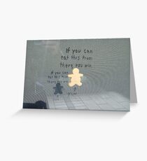 Found. Impossible Gastronomy. Greeting Card