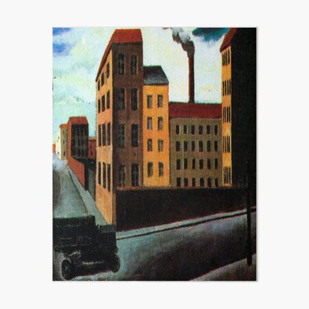 Item preview, Cityscape with truck-Mario Sironi designed and sold by LexBauer.