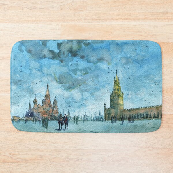 Item preview, Moscow - Red Square designed and sold by darrenyeoart.