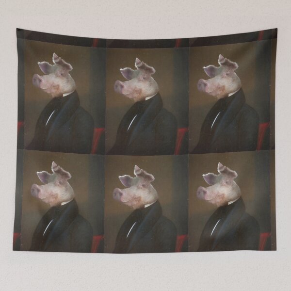 Item preview, Sir  Percieval Porker designed and sold by Rubyblossom.