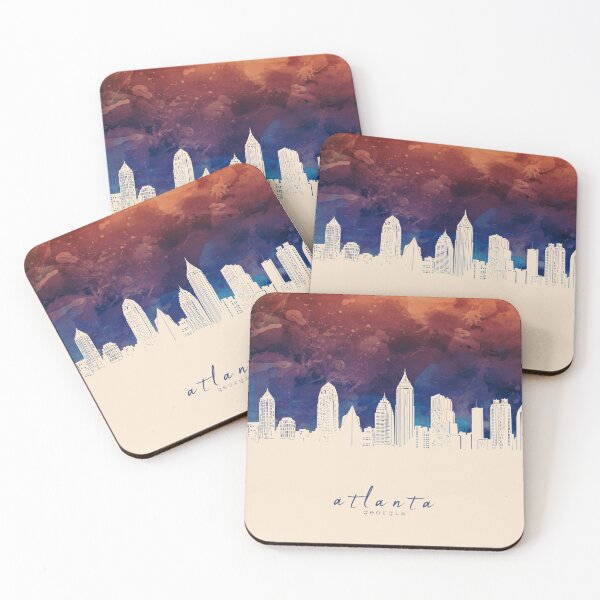 Item preview, atlanta skyline designed and sold by BekimART2.
