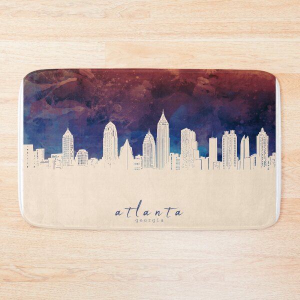 Item preview, atlanta skyline designed and sold by BekimART2.