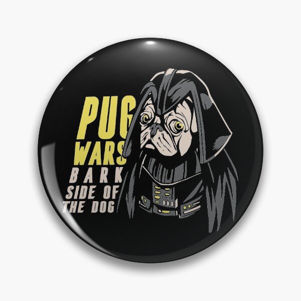 Item preview, Pug Vader Bark Vader designed and sold by lolotees.