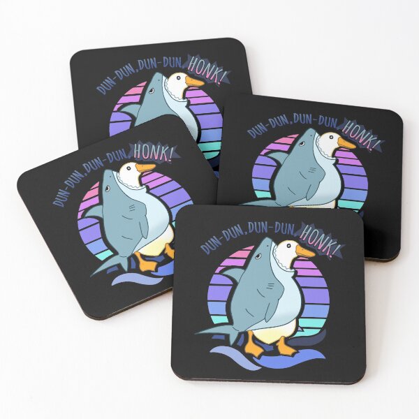 Item preview, Dun Dun, Dun Dun, HONK! Funny Shark Goose designed and sold by FandomizedRose.