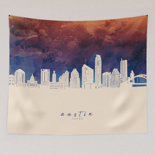 Item preview, austin skline designed and sold by BekimART2.