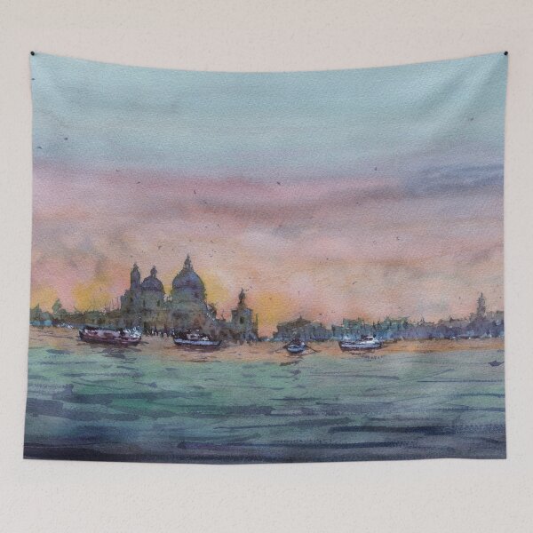 Item preview, Venice Sunset designed and sold by darrenyeoart.