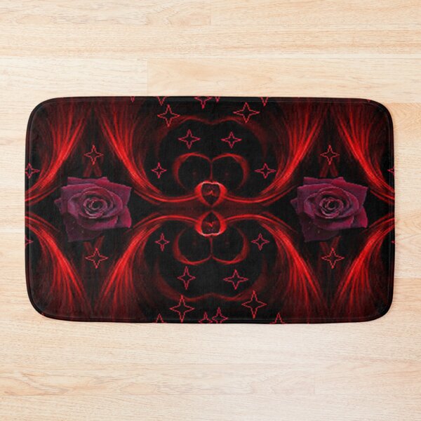 Item preview, Exquisite red rose design, feminine aesthetic design inspired by nature designed and sold by Adri Barnard.
