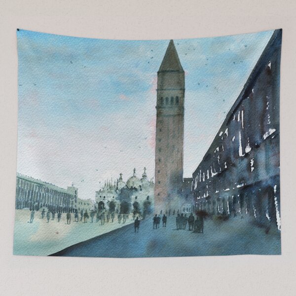 Item preview, St Mark's Square, Venice designed and sold by darrenyeoart.
