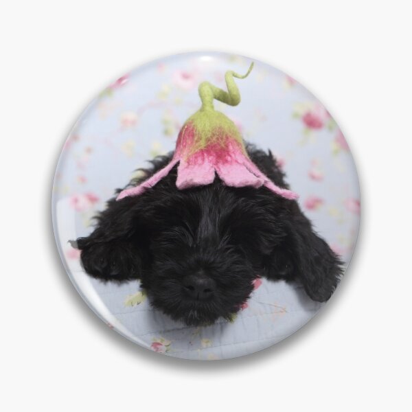 Item preview, sleeping giant schnauzer puppy designed and sold by JeanettesPets.