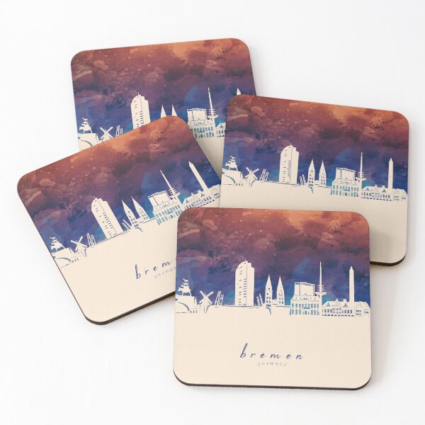 Item preview, bremen skyline designed and sold by BekimART2.