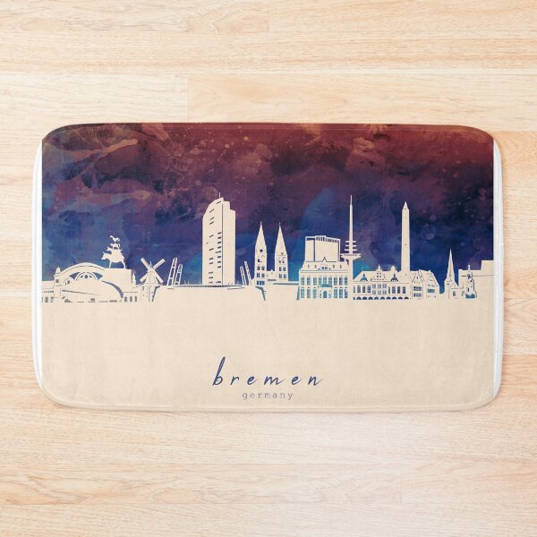 Item preview, bremen skyline designed and sold by BekimART2.