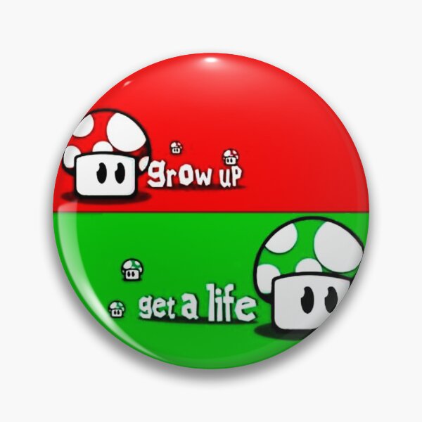 Item preview, grow up, get a life designed and sold by nikolech.