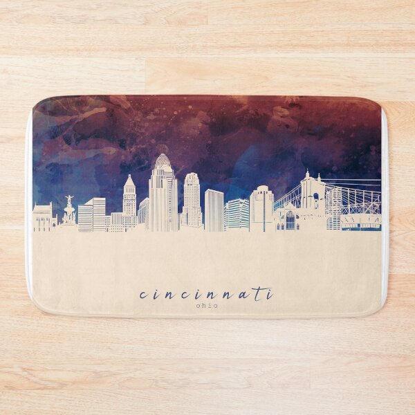 Item preview, cincinnati skyline designed and sold by BekimART2.