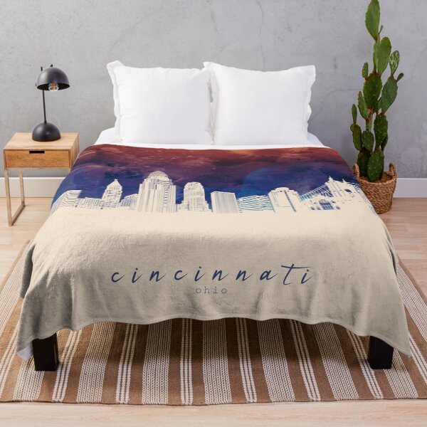 Item preview, cincinnati skyline designed and sold by BekimART2.