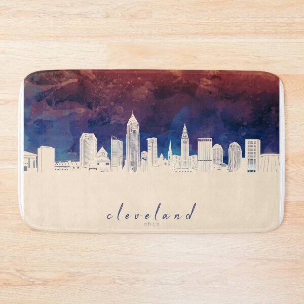 Item preview, cleveland skyline designed and sold by BekimART2.