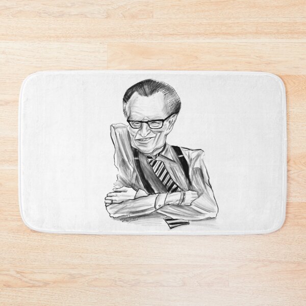 Item preview, Larry King designed and sold by Ryan Biddle.