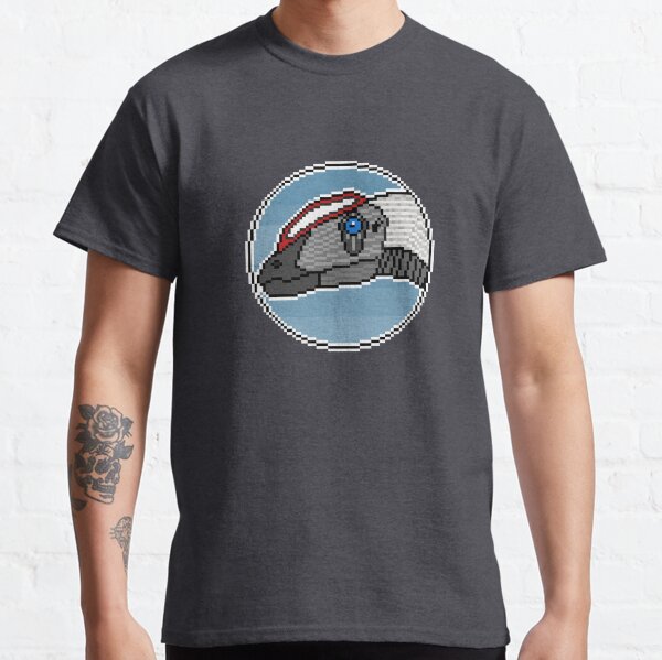 Pixel Dilophosaurus wetherilli Classic T-Shirt