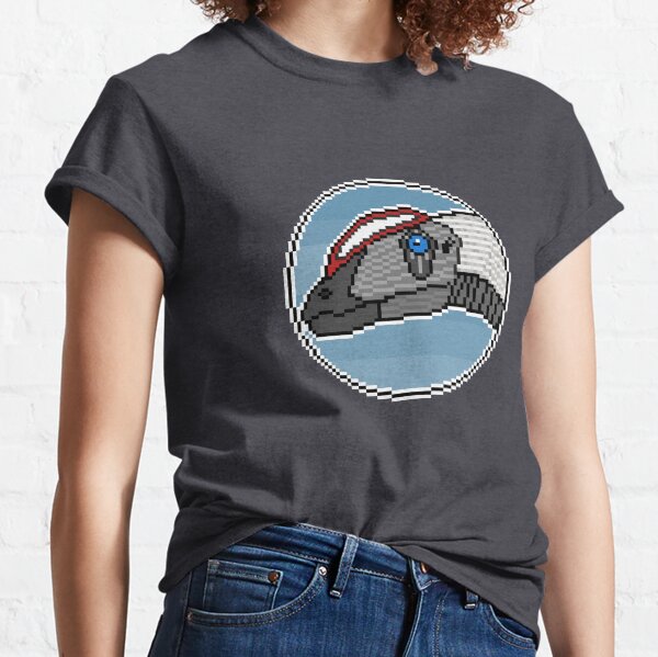 Pixel Dilophosaurus wetherilli Classic T-Shirt