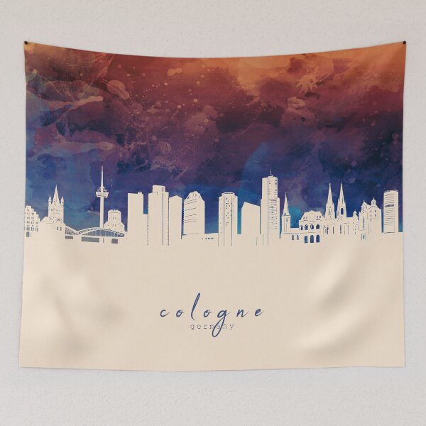 Item preview, cologne skyline designed and sold by BekimART2.