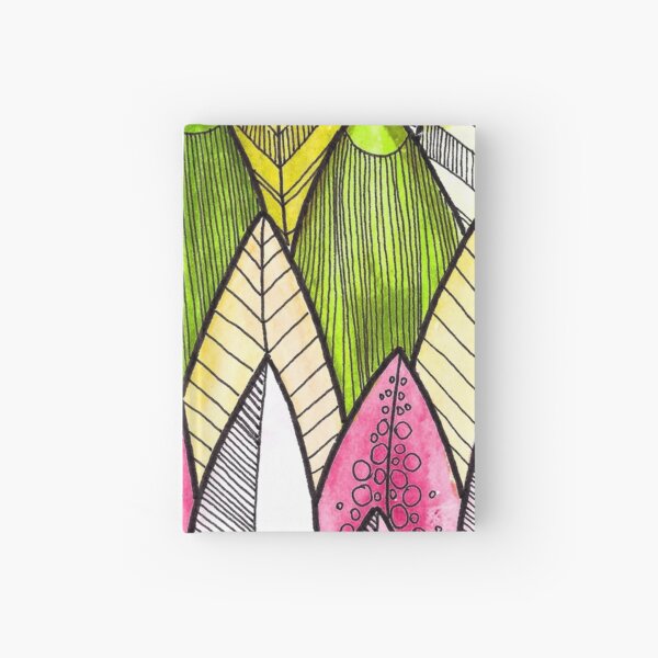 Fun with leaves Hardcover Journal