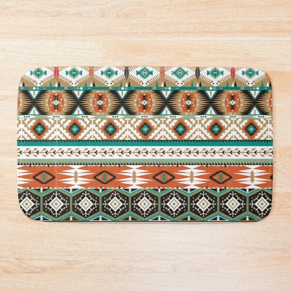 Item preview, Earthy Aztec Tribal Geometric designed and sold by Rainbows Galore.
