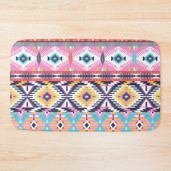 Item preview, Bright Aztec Tribal Geometric designed and sold by Rainbows Galore.