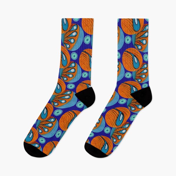 Item preview, african fabrics pattern 2 blue designed and sold by AnnaBaldon.