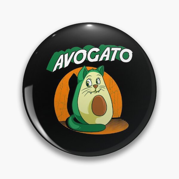 Item preview, Cute Avogato Avocado Cat Funny Kitty Avo-gato Pun designed and sold by perfectpresents.