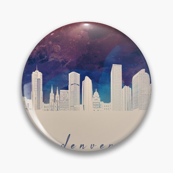 Item preview, denver skyline designed and sold by BekimART2.