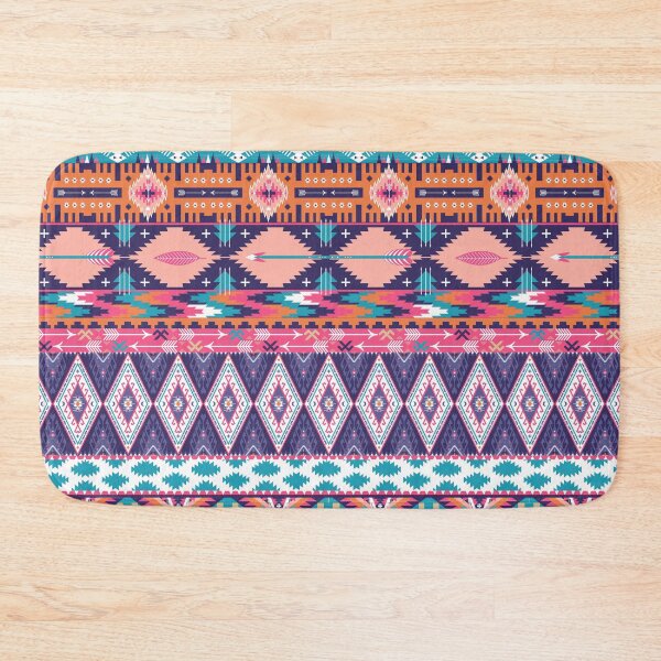 Item preview, Pastel Aztec Tribal Geometric designed and sold by Rainbows Galore.