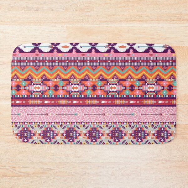 Item preview, Candy Rainbow Aztec Tribal Geometric designed and sold by Rainbows Galore.