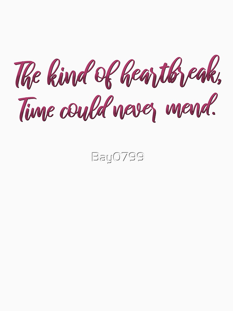 Heartbreak from Cornelia Street - Taylor Swift Design by Bay0799