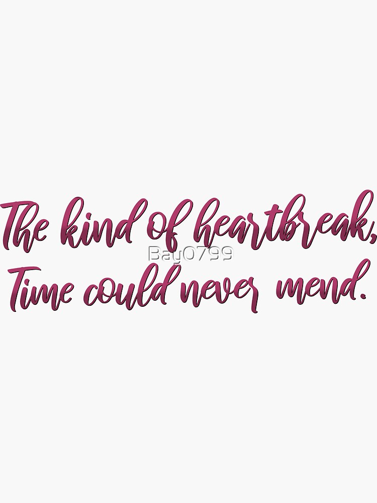 Heartbreak from Cornelia Street - Taylor Swift Design by Bay0799